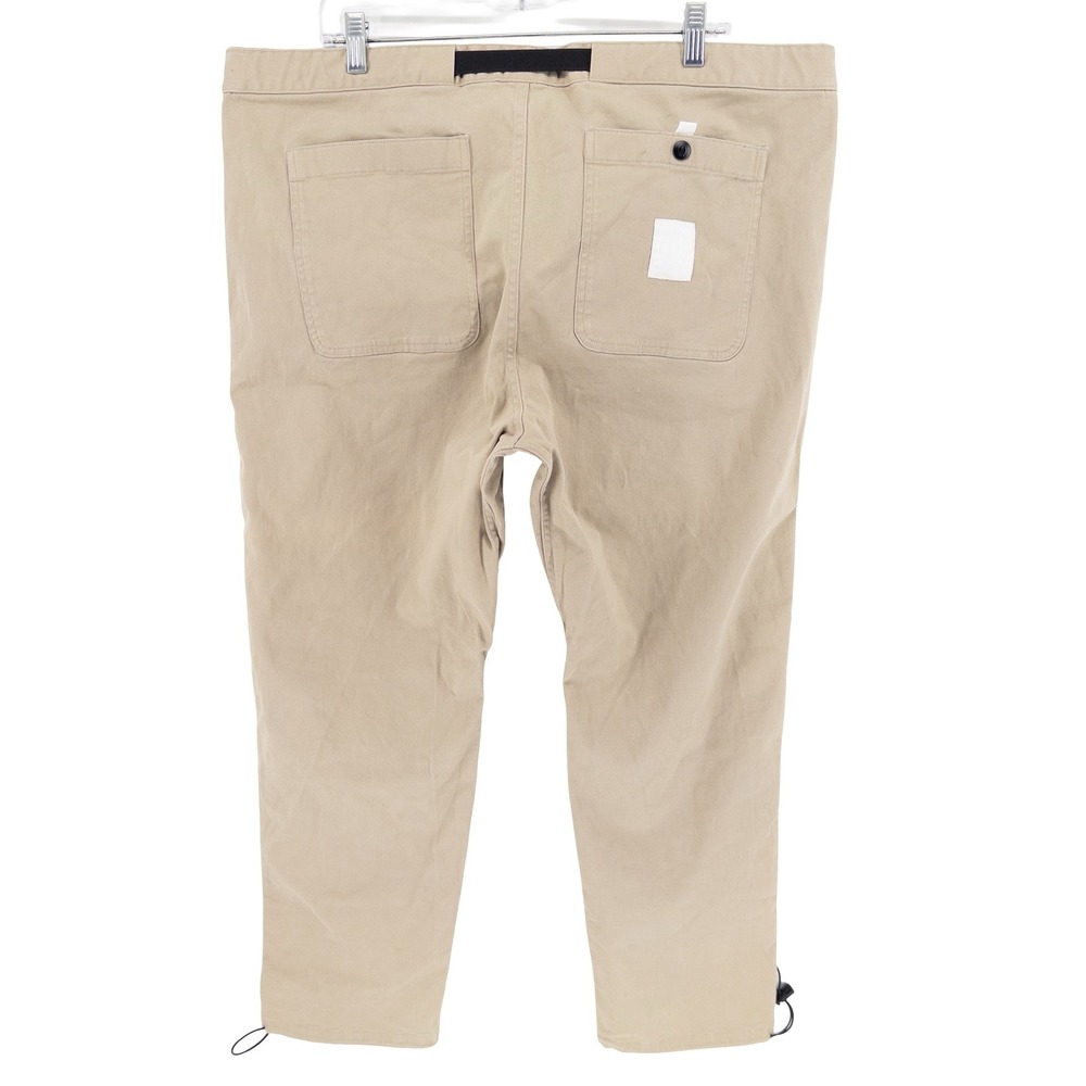 Bearded Goat Mens XL Boundless Pant Tan Adjustable Bungee Hem Huckberry Hiking - Picture 5 of 16